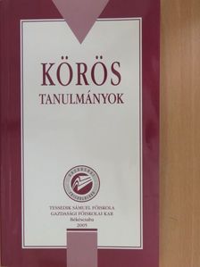 Borzán Anita - Körös tanulmányok [antikvár]