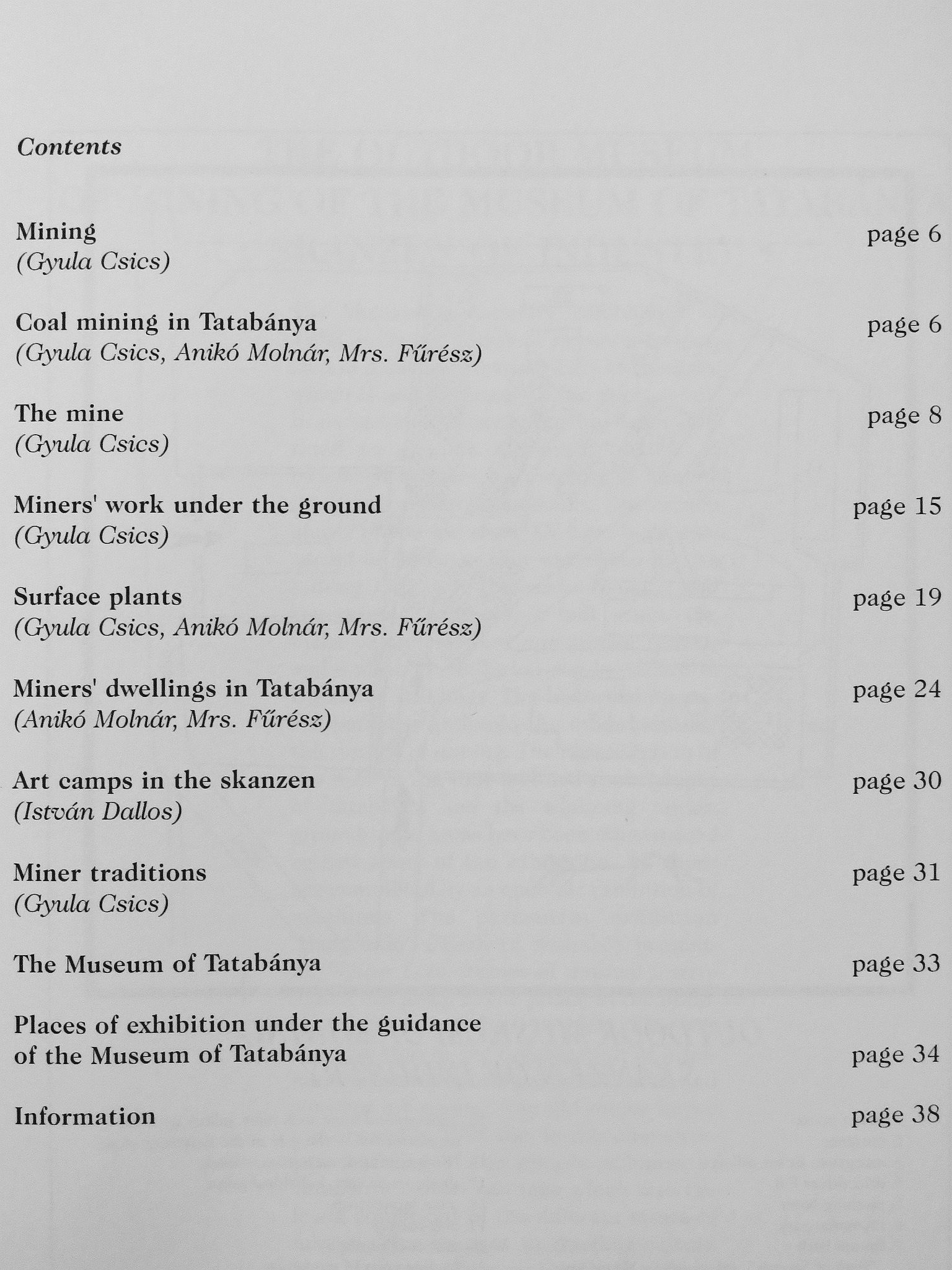 Bognár Katalin - The Museum of Tatabánya Guide II. [antikvár]