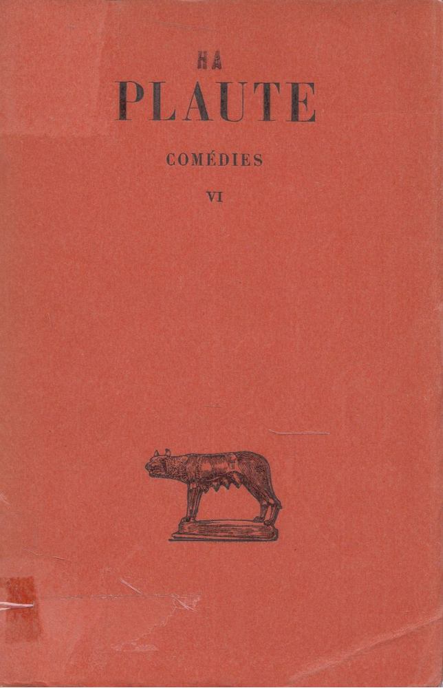Plautus - Comedies Tome VI. [antikvár]