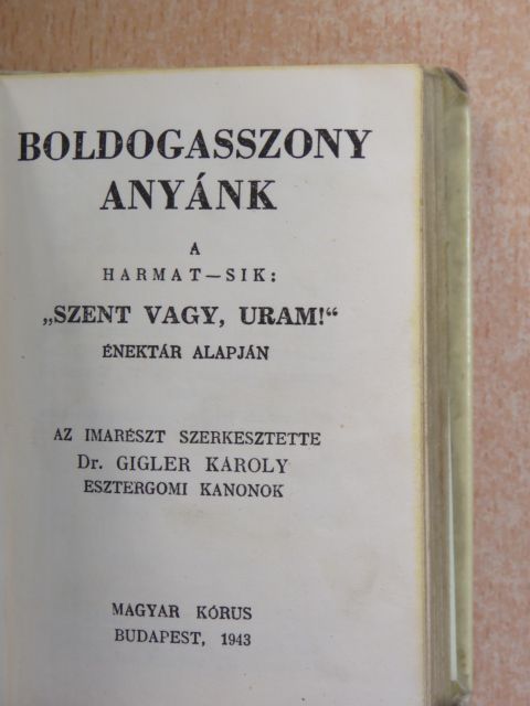 Boldogasszony anyánk (rossz állapotú) [antikvár]