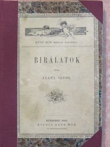 Arany János - Birálatok [antikvár]