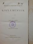 Balassa József - Irodalomtörténeti Közlemények 1895. [antikvár]