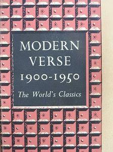 Alice Meynell - Modern Verse [antikvár]
