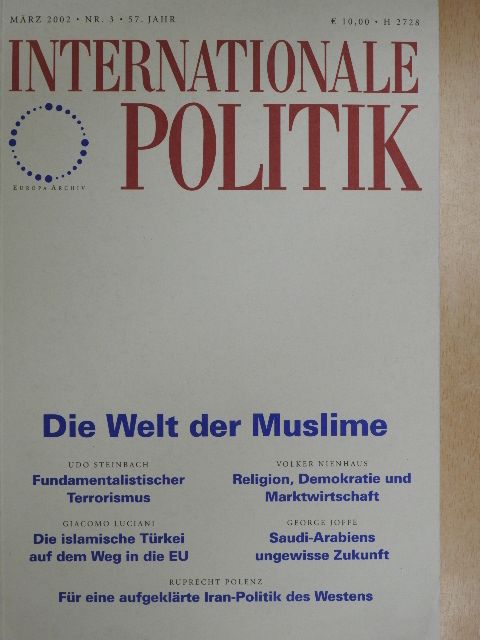 George Joffé - Internationale Politik März 2002 [antikvár]