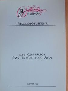 Jobbközép pártok Észak- és Közép-Európában [antikvár]