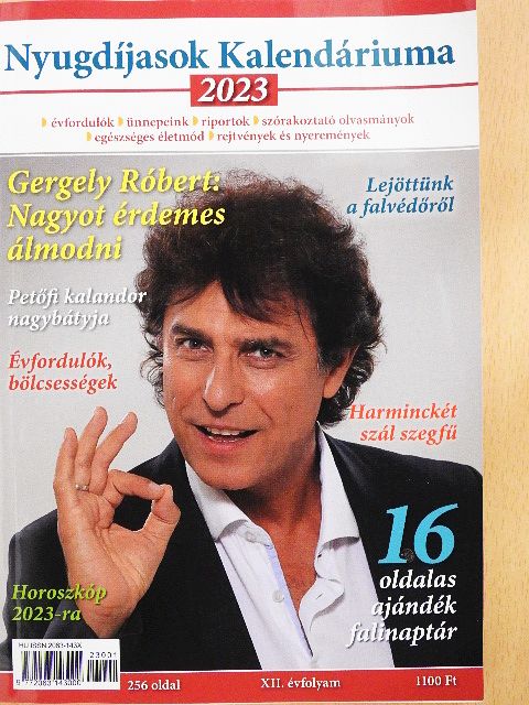 Nyugdíjasok kalendáriuma 2023 [antikvár]