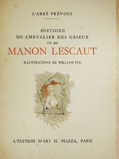 L'Abbé Prévost - Histoire du chevalier Des Grieux et de Manon Lescaut [antikvár]