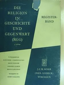 Die Religion in Geschichte und Gegenwart - Registerband [antikvár]