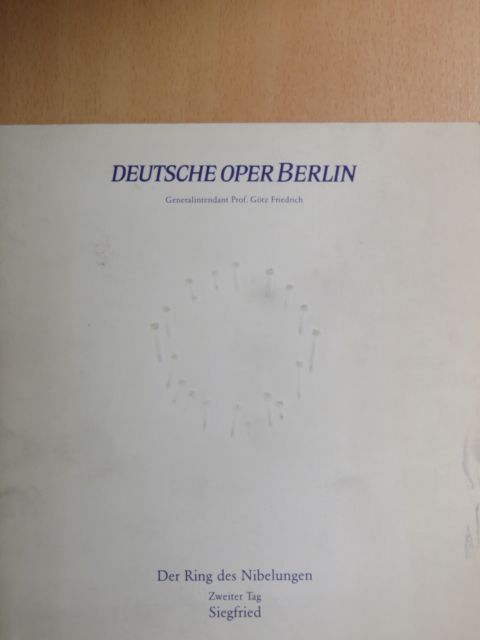 Erich Rappl - Deutsche Oper Berlin - Der Ring des Nibelungen [antikvár]