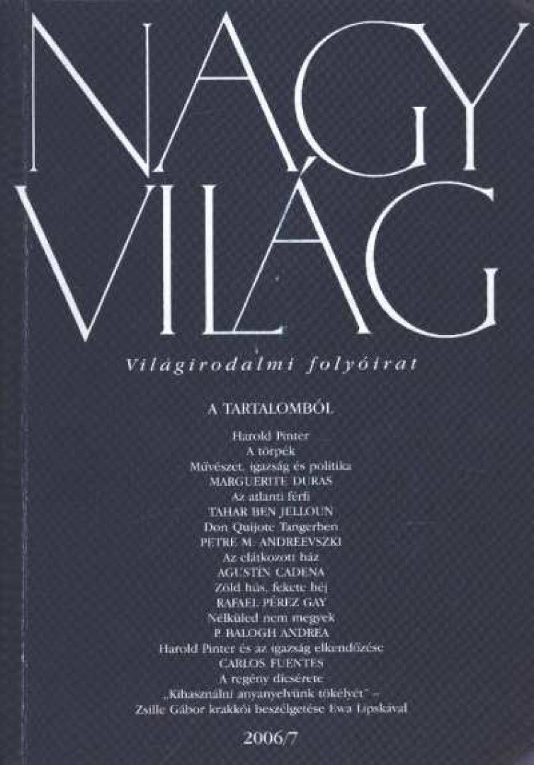 Nagyvilág 2006/7. [antikvár]