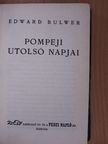 Edward Bulwer - Pompeji utolsó napjai [antikvár]