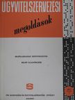 Mezőgazdasági szövetkezetek belső ellenőrzése [antikvár]