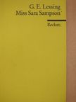 Gotthold Ephraim Lessing - Miss Sara Sampson [antikvár]