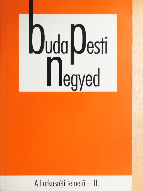 Budapesti Negyed 2003. ősz [antikvár]