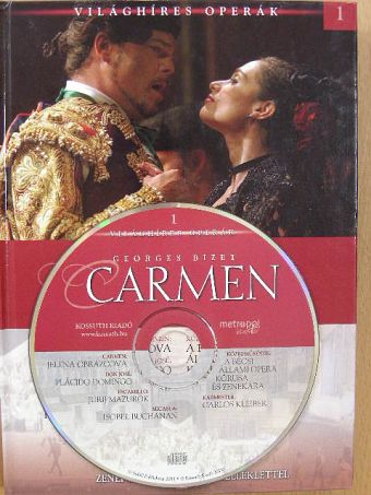 Alberto Szpunberg - Georges Bizet: Carmen - CD-vel [antikvár]