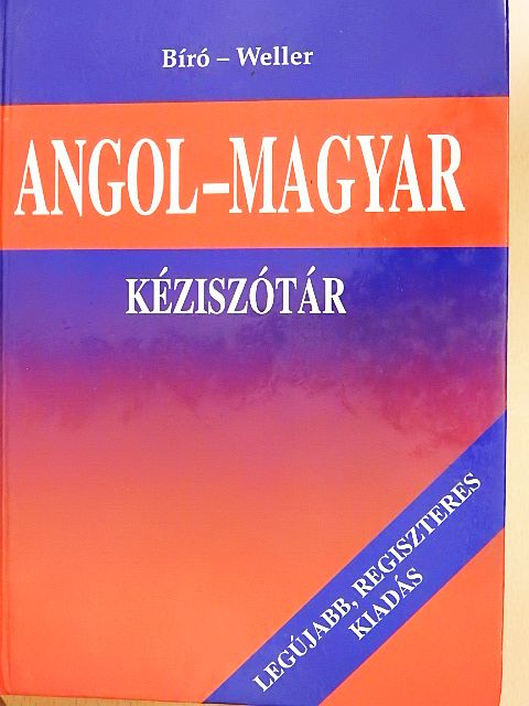 Bíró Lajos - Angol-magyar kéziszótár [antikvár]