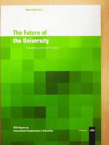Bernd Wächter - The Future of the University [antikvár]