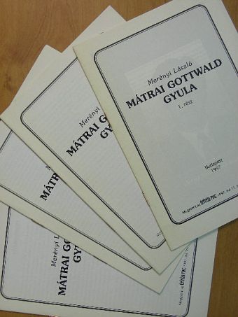 Merényi László - Mátrai Gottwald Gyula 1-4. [antikvár]