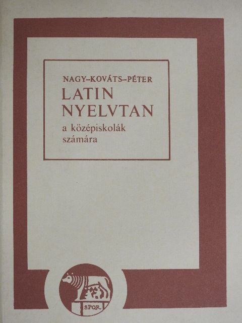 Kováts Gyula - Latin nyelvtan [antikvár]