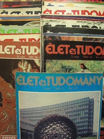 Bizám György - Élet és Tudomány 1982. (nem teljes évfolyam) [antikvár]