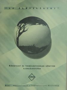 "Az élővilágért" [antikvár]