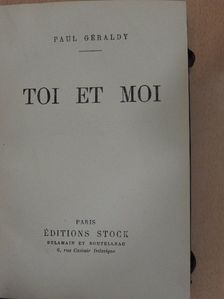 Paul Géraldy - Toi et moi [antikvár]