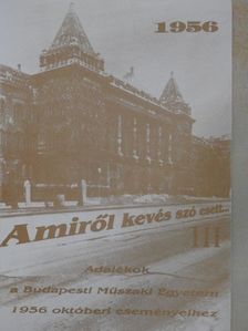 Amiről kevés szó esett... III. [antikvár]