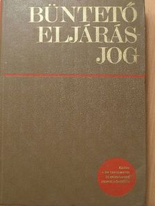 Dr. Cséka Ervin - Büntető eljárásjog [antikvár]