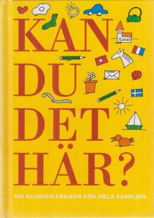 Tham, Lennart - Kan du det här? [antikvár]