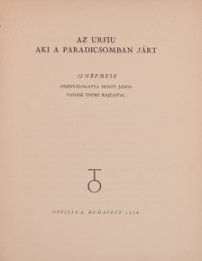 Az urfiu aki a paradicsomban járt [antikvár]