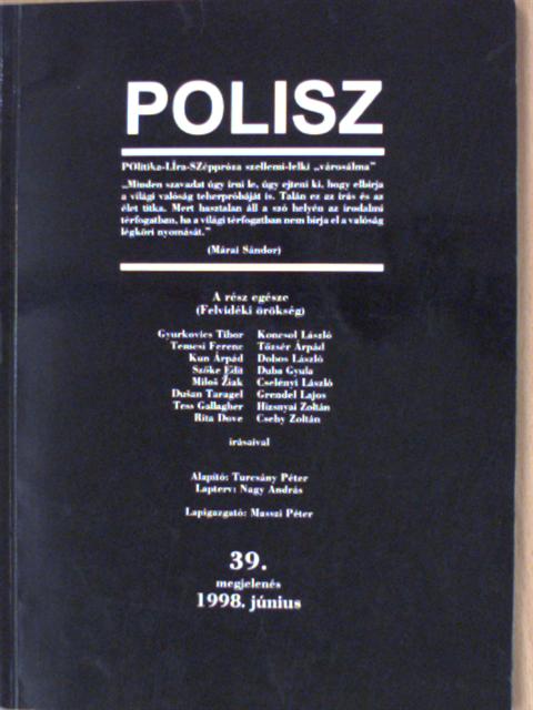Barak László - Polisz 1998. június [antikvár]