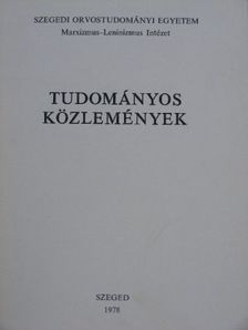 Tudományos közlemények [antikvár]