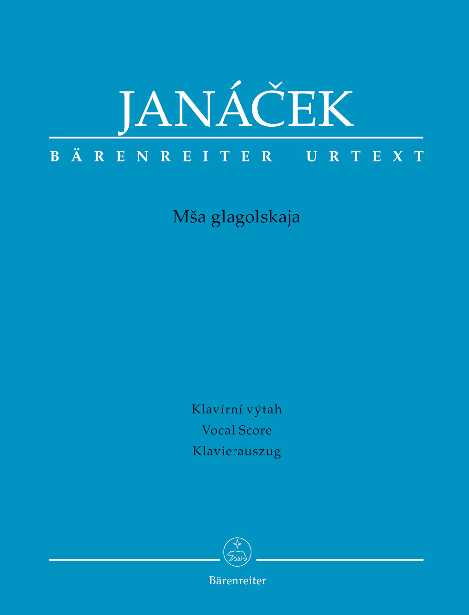 JANÁCEK - MSA GLAGOLSKAJA. VOCAL SCORE