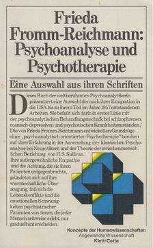 Frieda Fromm-Reichmann - Psychoanalyse und Psychotherapie [antikvár]