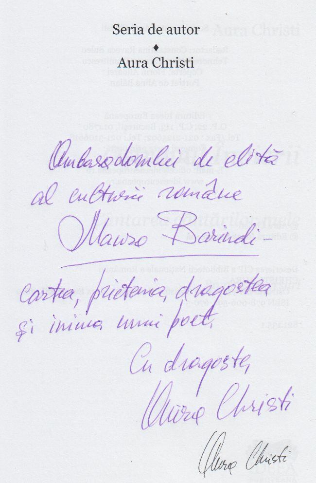 Aura Christi - Ostrovul Invierii (Dedikált) [antikvár]