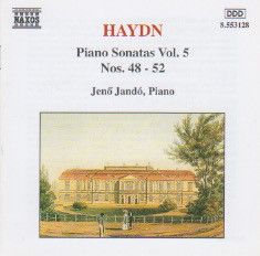 Haydn - PIANO SONATAS VOL.5 - HOB.XVI: 35-39 CD JANDÓ JENŐ