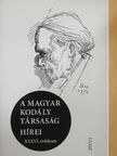 Benczéné Mező Judit - A Magyar Kodály Társaság Hírei 2015/1. [antikvár]