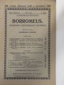 Kádár József - Borromeus 1915-1916/6. [antikvár]