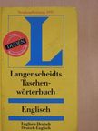 Langenscheidts Taschenwörterbuch Englisch [antikvár]