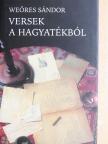 Weöres Sándor - Versek a hagyatékból [antikvár]