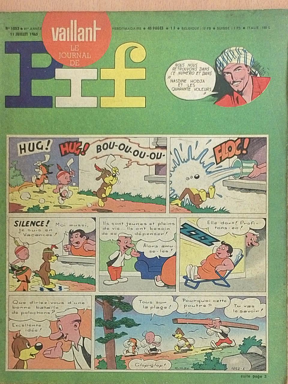 Cézard - Pif 11 Juillet 1965 [antikvár]