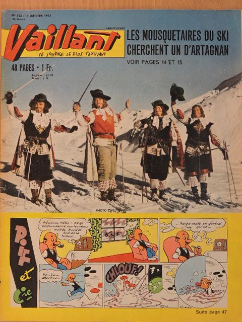 Jean Tabary - PIF Vaillant 13. Janvier 1963 [antikvár]