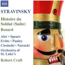 STRAVINSKY - HISTOIRE DU SOLDAT (SUITE) - RENARD CD ROBERT CRAFT