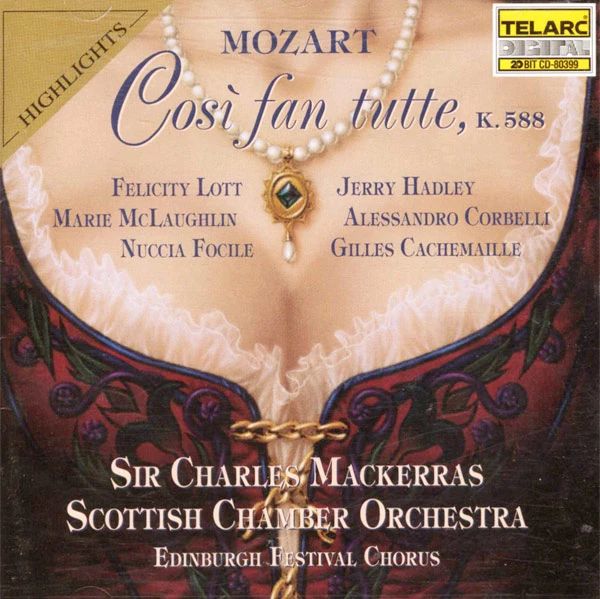 MOZART - COSI FAN TUTTE-HIGHLIGHTS CD