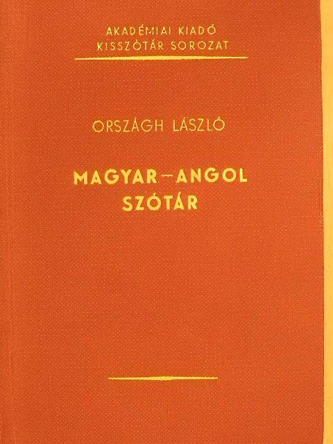Országh László - Magyar-angol szótár [antikvár]