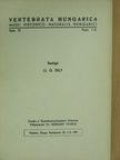 Berinkey László - Vertebrata Hungarica IX. 1-2. 1967. [antikvár]