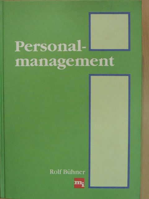Prod. Dr. Rolf Bühner - Personalmanagement [antikvár]