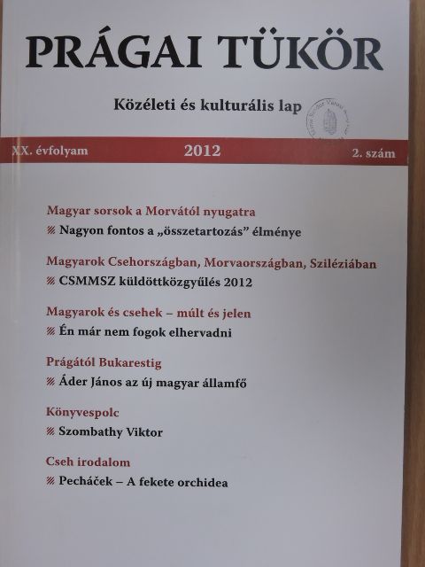 Ambrus Gábor - Prágai tükör 2012/2. [antikvár]