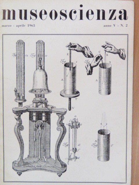A. Ginella - Museoscienza marzo - aprile 1965. [antikvár]