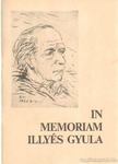 VADAS FERENC - In memoriam Illyés Gyula [antikvár]